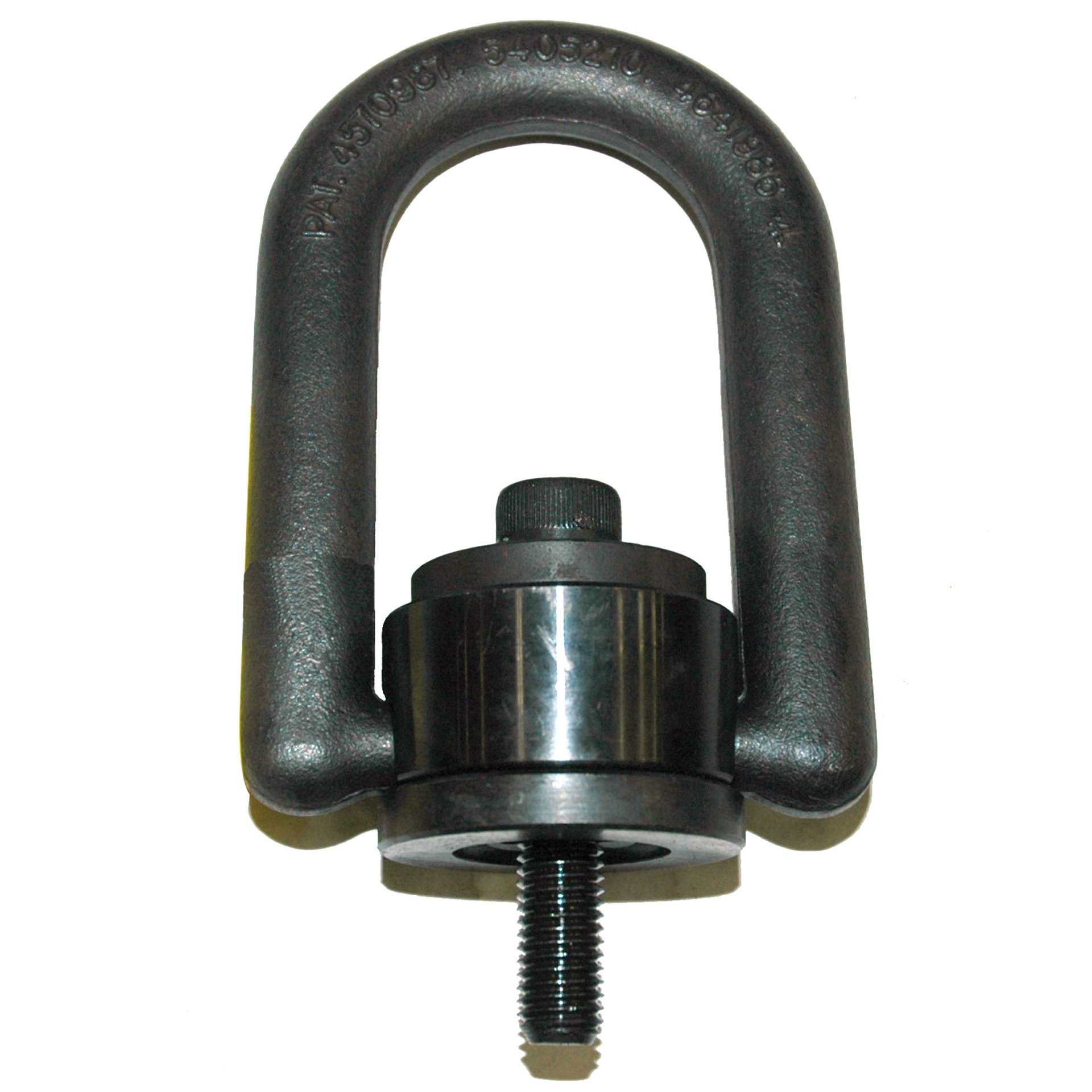 Hoist Ring, Metric Size, Rated Load: 1050 kg. M12 X 1.75 Thread Size, 25mm Thread Length. - Image 1