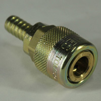 Coupler, 50 Series, 1/4" Body, 3/8" Std Barb