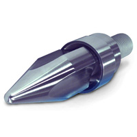 Screw Tip Assembly, Arburg, 20mm, 2.5" OAL Ref, 60 Degree Nose Angle, M10x1.5mm RH Thread, CPM9V/HT - Image 1