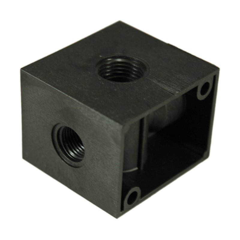 Injection Manifold With Receiver Blocked