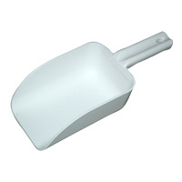 Scoop, Plastic, 32 OZ, Flat Bottom Style, - Image 1