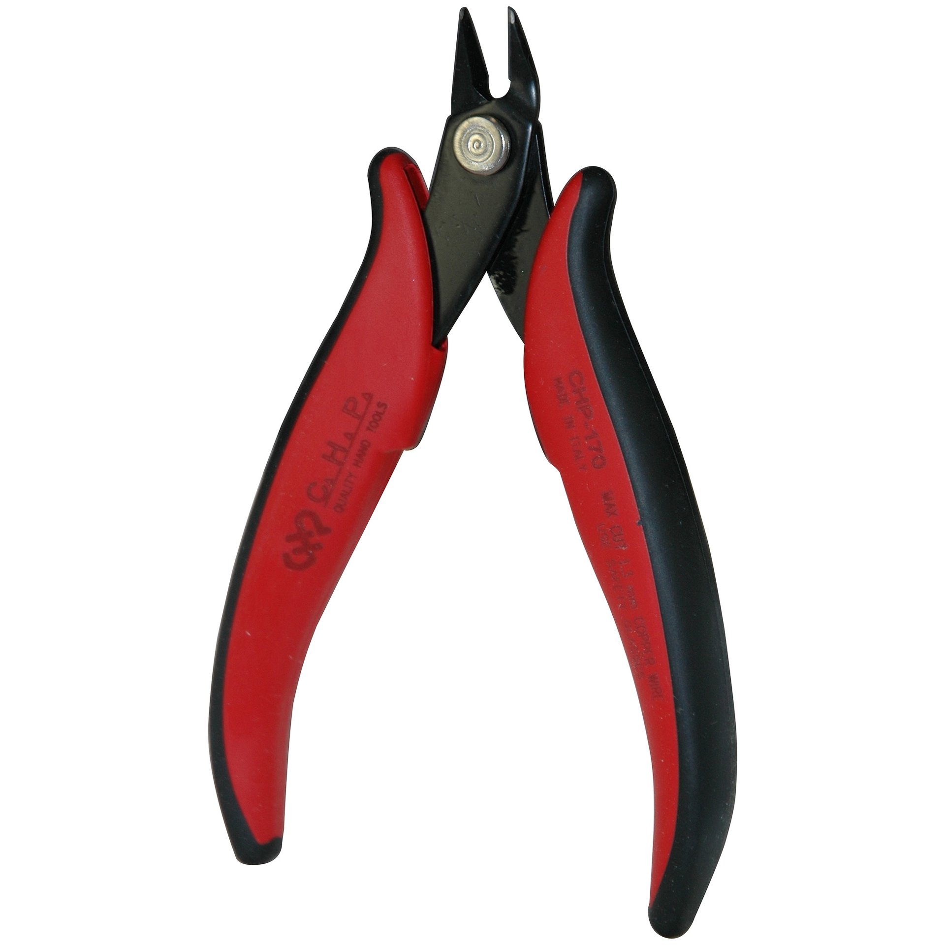 Gate Cutter, 5", Mini-Nipper, Torsion Spring, 20 Degree Blade, Flat Back, Thin Profile - Image 1