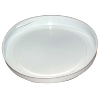 Cover Cap For Resin Bins, 4" OD, Plastic - Image 2