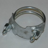 Spiral Double Bolt Hose Clamp, Counterclockwise, 2-1/2" - Image 2