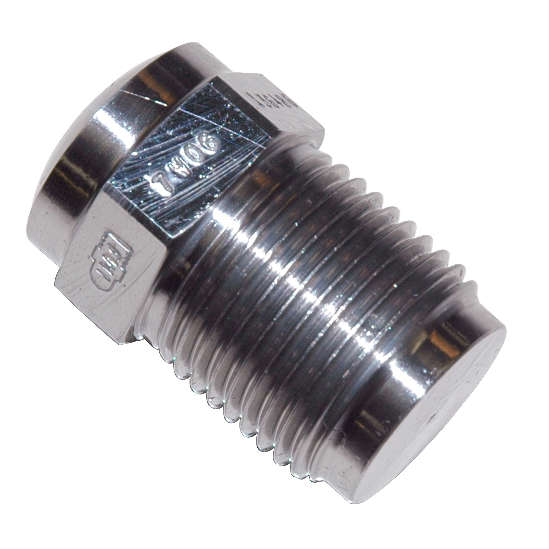 Nozzle Tip, Testing Blank 1-1/2" OAL, 7/8"-14, 3/4" Radius - Image 1