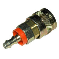 Coupler, 20 Series, 1/4" Body, 1/4" PL Barb
