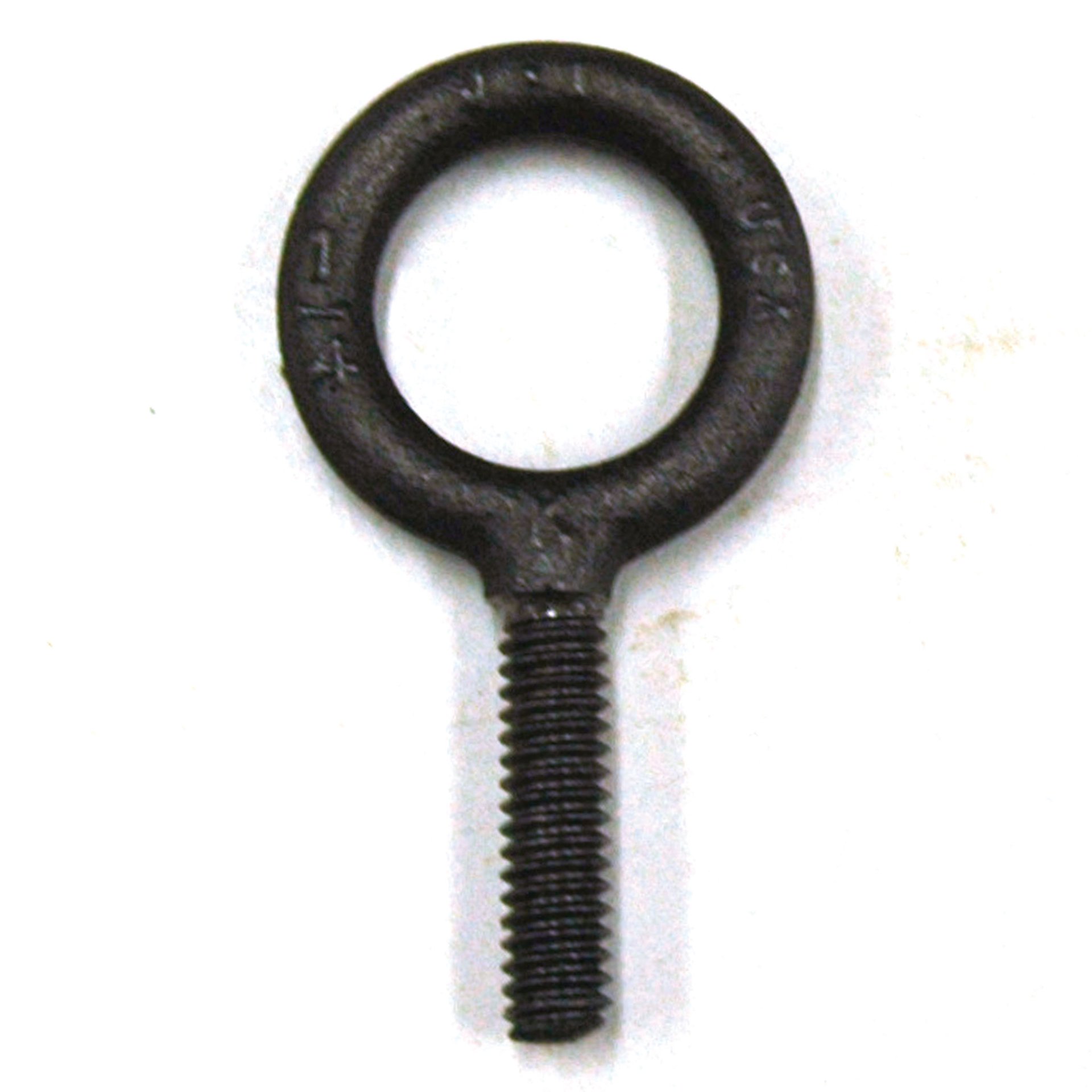 Eyebolt, 500 lb. Capacity, Standard, Non-Shouldered, Forged Steel, 1/4"-20 Thread Size - Image 1