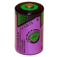Battery, 3.6 Volt for Tracer Electronic Flowmeters - Image 1