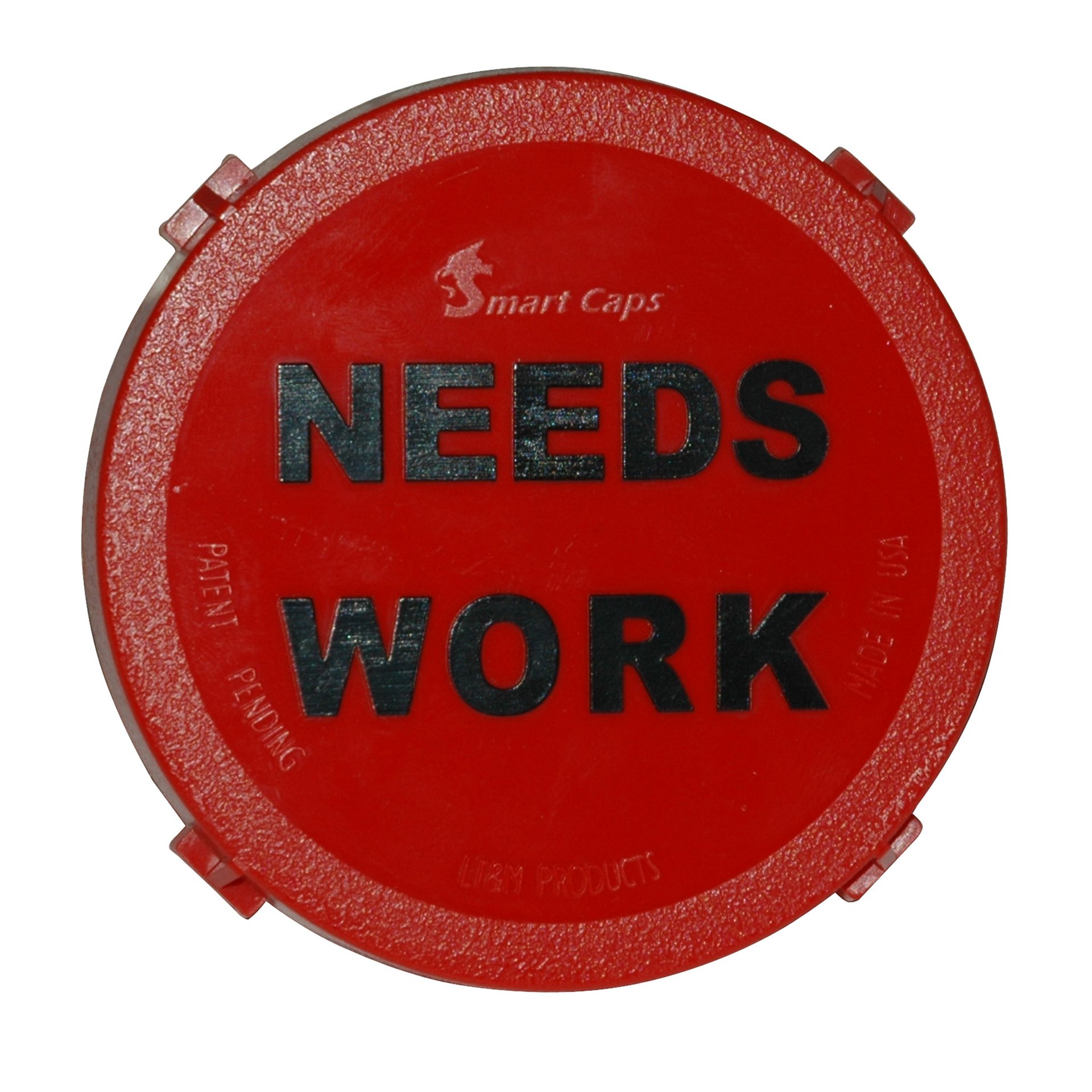 Smart Caps, Red, "Needs Work". - Image 1