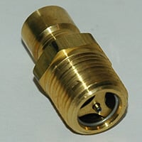Mold Coolant Plug, Quick Disconnect, 3/8" Wa