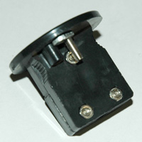 Connector, T/C, Female, J-Type, Panel Mount