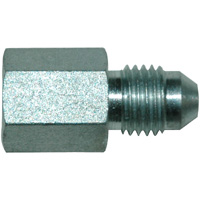 Adapter Fitting, Male JIC x Female Pipe Thread, 7/16″-20 Male JIC 37 Degree Flare x 1/8″ Female NPT