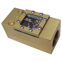 Flowmeter, 1-1/4″ NPT Inlet and Outlet, 40 gpm, Aluminum Body