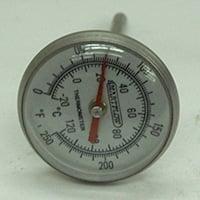 Temperature Gauge with Dual Scale for Smartflow Flow Regulators & Flowmeters