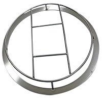 Filter Baffle Ring, Metal, for Shini Loader 11″ Diameter, Models SAL-6U & SAL-12U
