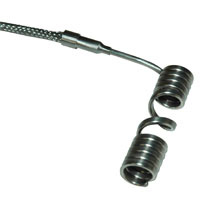 Coil Heater, DME OEM Style, Coil ID: 1/2" x 2-1/2" Long, Cold Length: 1.25", 230 Volts, 450 Watts - Image 1