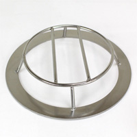 Filter Baffle Ring, Metal, 6" Diameter, for Shini Loader Model SAL-1U