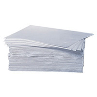 Absorbent Pad, Oil Only, Extra Heavy Weight, 16" x 20", White, 100 Per Bag - Image 1