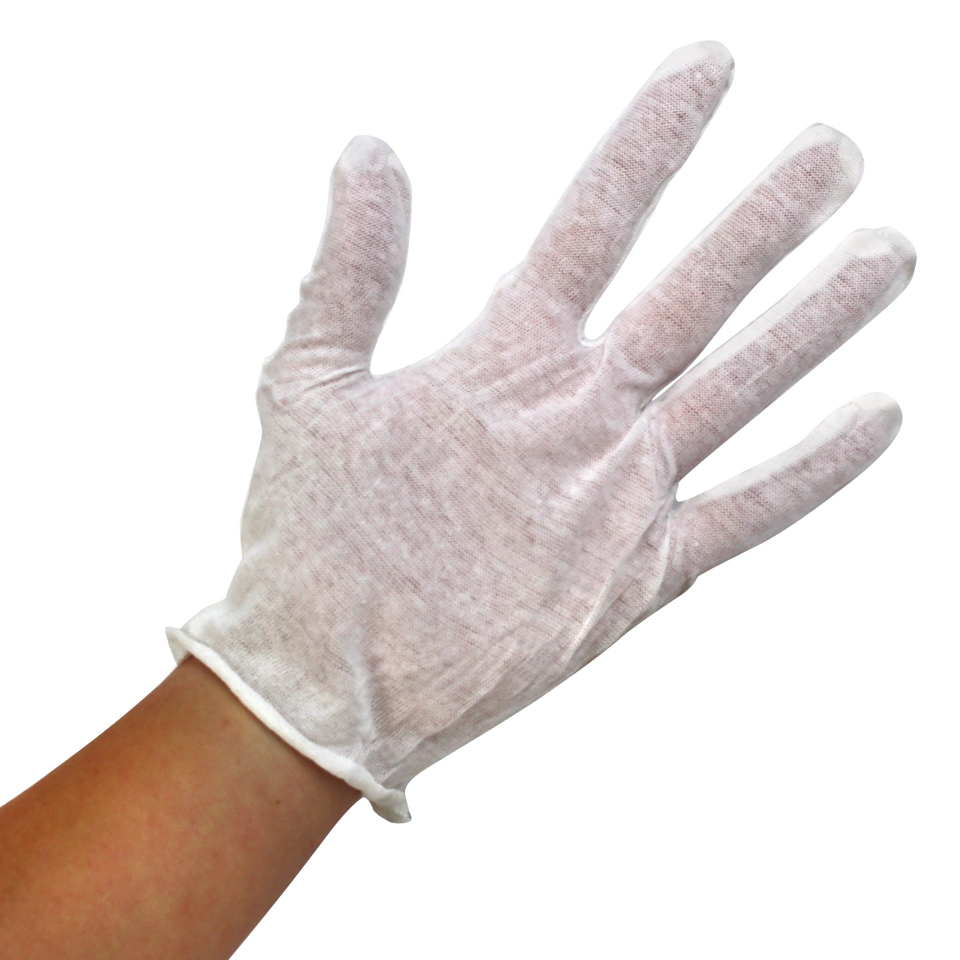 Glove, Inspection, 100% Cotton for Men, Package of One Dozen - Image 1