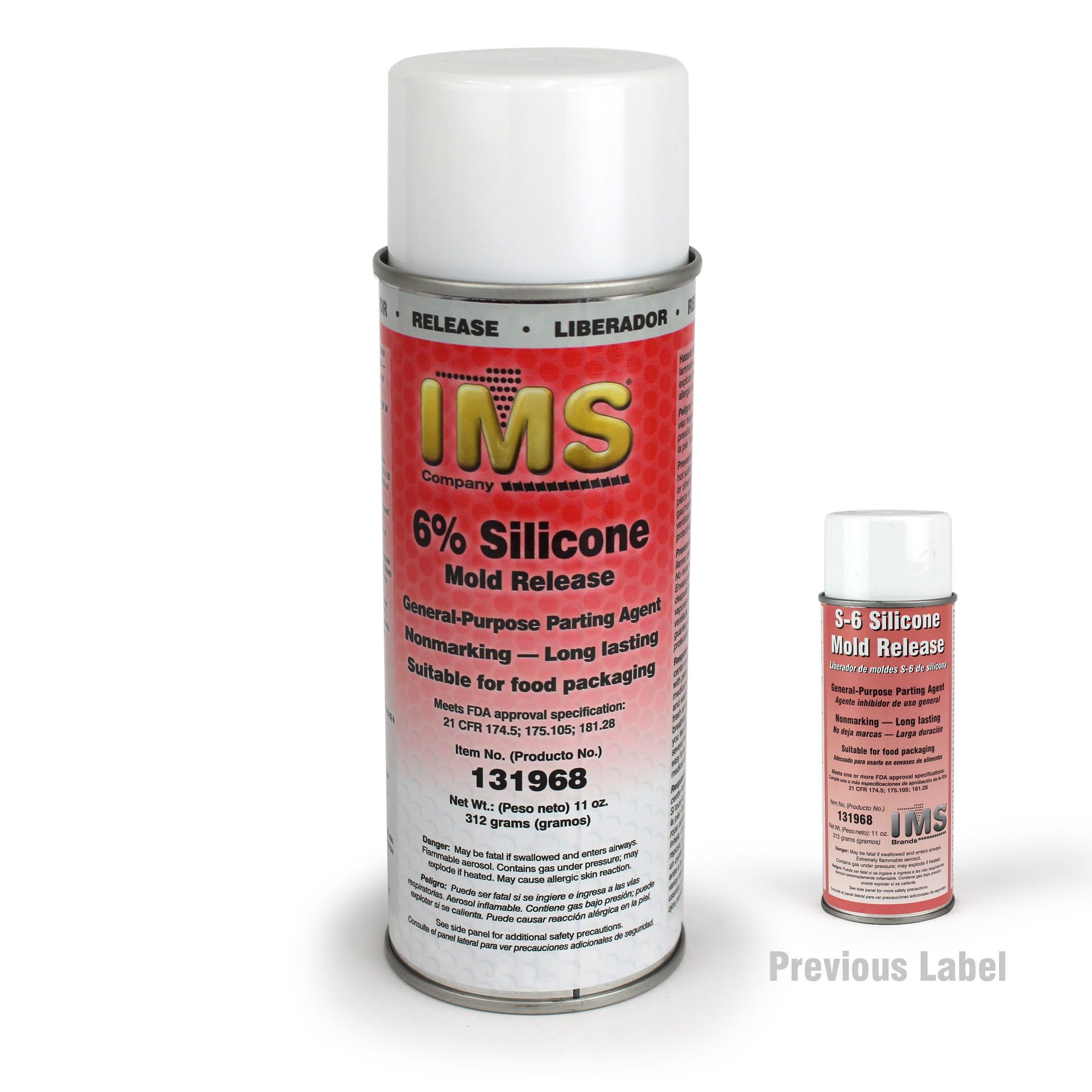 Mold Release, Silicone, S-6, Spray Can - Image 1