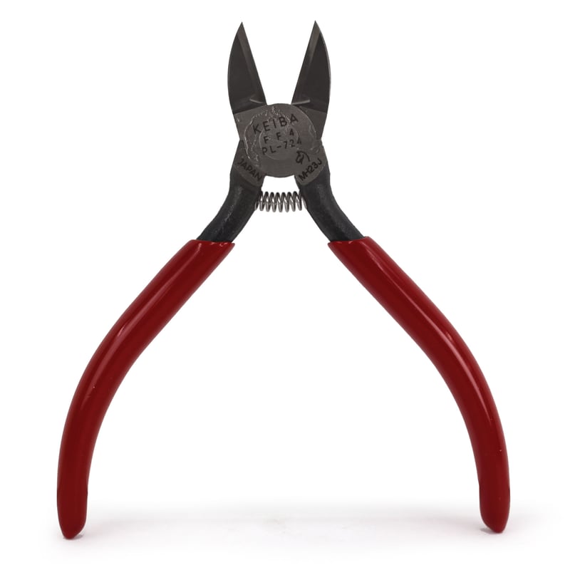 Gate Cutter, 4", Model FF4, Keiba PL-724, 15° Flat Back Blade, Slim Profile, Coil Spring