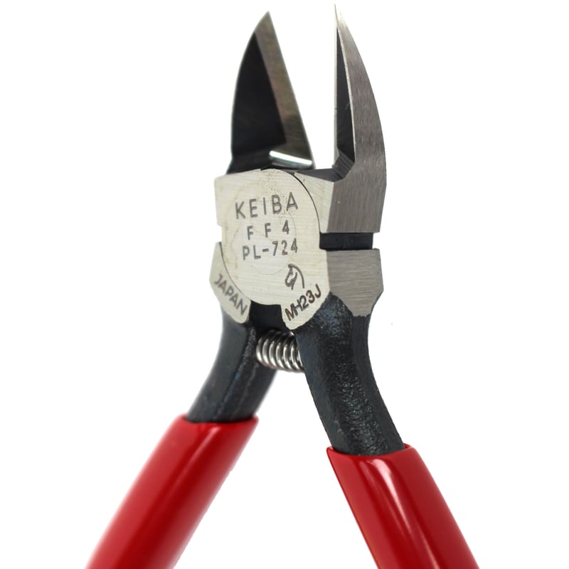 Gate Cutter, 4", Model FF4, Keiba PL-724, 15° Flat Back Blade, Slim Profile, Coil Spring