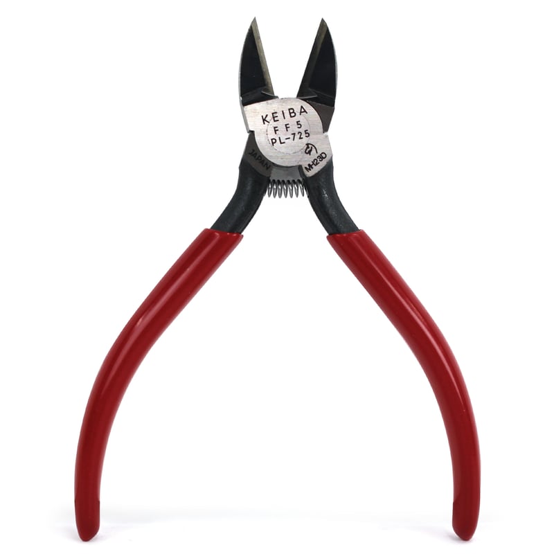 Gate Cutter, 5", Model FF5, Keiba PL-725, 15° Flat Back Blade, Slim Profile, Coil Spring