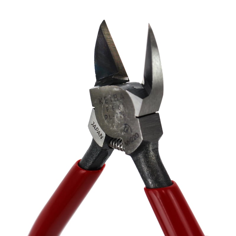 Gate Cutter, 6", Model FF6, Keiba PL-726, 15° Flat Back Blade, Slim Profile, Coil Spring