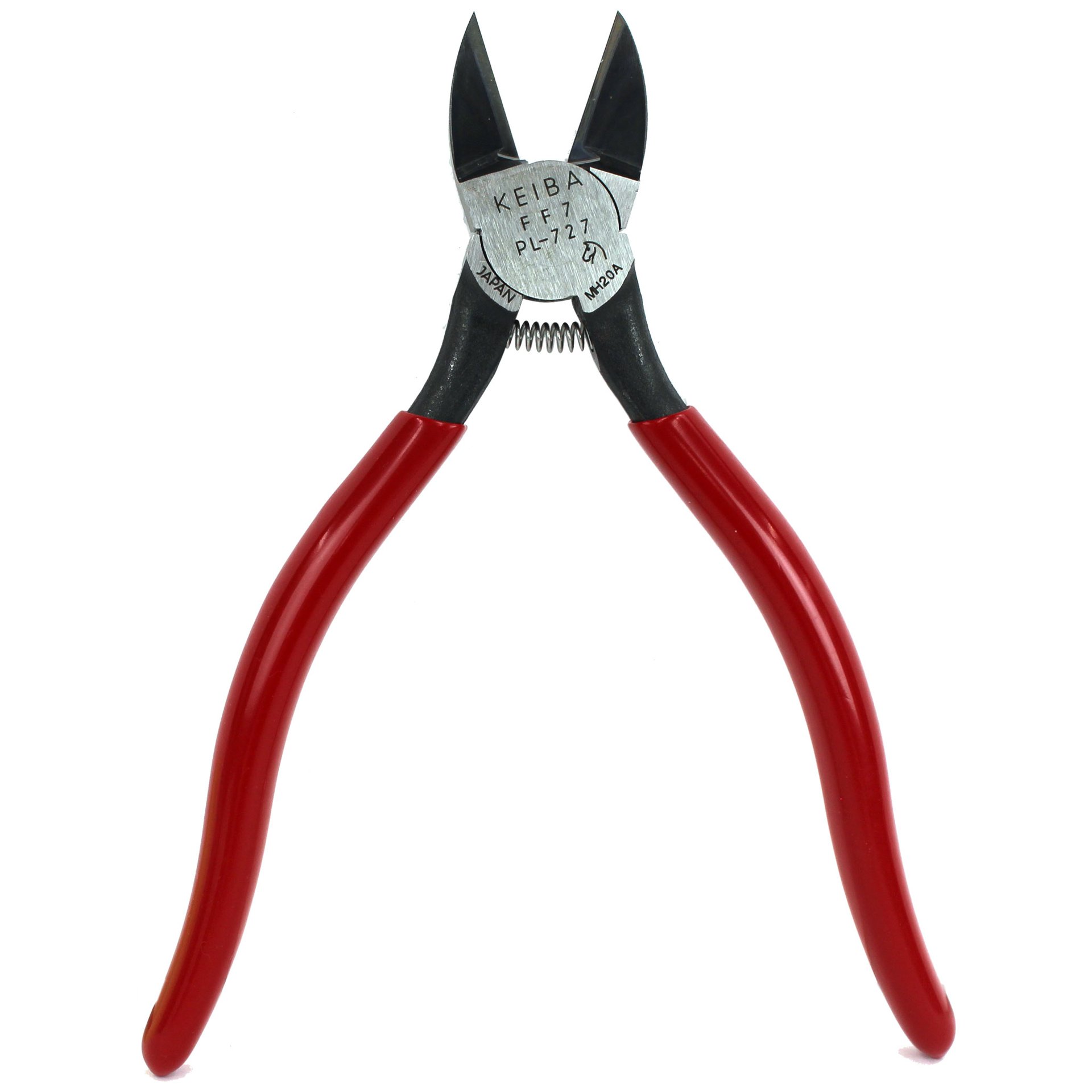 Gate Cutter, 7", Model FF7, Keiba PL-727, 15° Flat Back Blade, Slim Profile, Coil Spring - Image 1