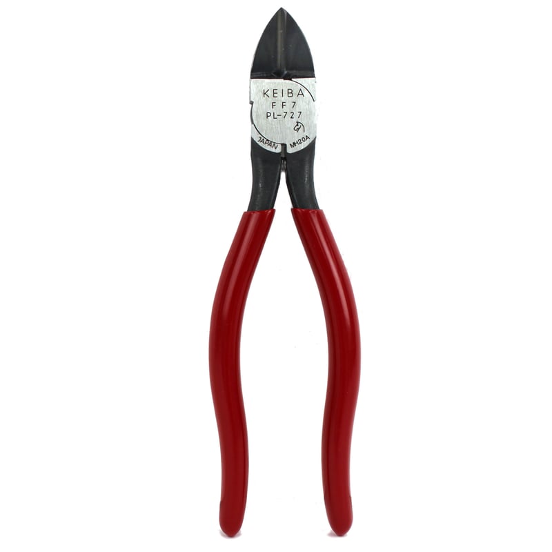 Gate Cutter, 7", Model FF7, Keiba PL-727, 15° Flat Back Blade, Slim Profile, Coil Spring