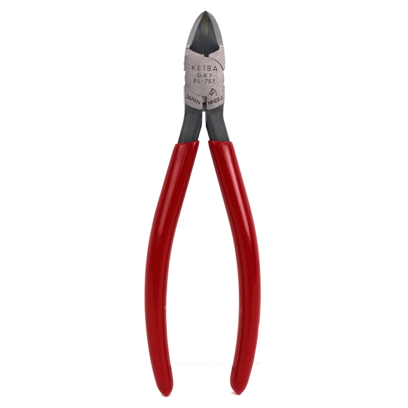 Gate Cutter, 6-1/2", Model GA7, Keiba PL-757, 45° Flat Back Blade, Slim Profile, Coil Spring