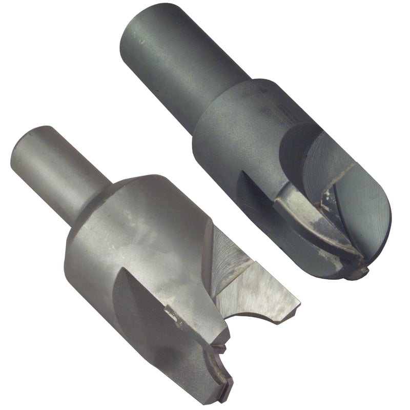 Nozzle and Bushing Refacing Kit, 1/2″, 3 Flute Design with 3/4″ Shank.