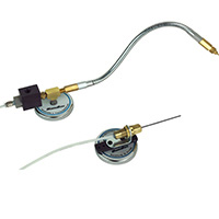 Pneumatic Part Ejector System, Air Differential Blowoff with 14" Flexible Tube 1/8" NPT - Image 1