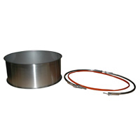 Hopper Extension Kit, 10″ High for 24″ Diameter Hoppers