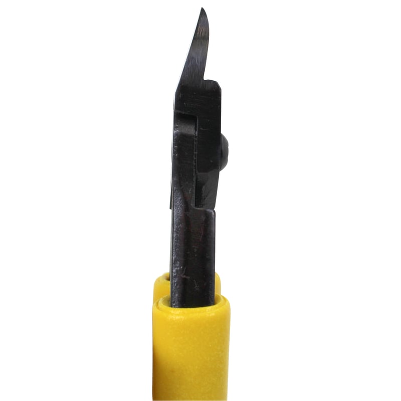 Gate Cutter, 6", Model S66EL-C, Left Hand, Coil Spring, 15 Degree Blade, Flat Back, Induction Hardened, Slim Profile