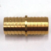 Hose Mender, 1" Inside Diameter Hose, Standard, Brass.