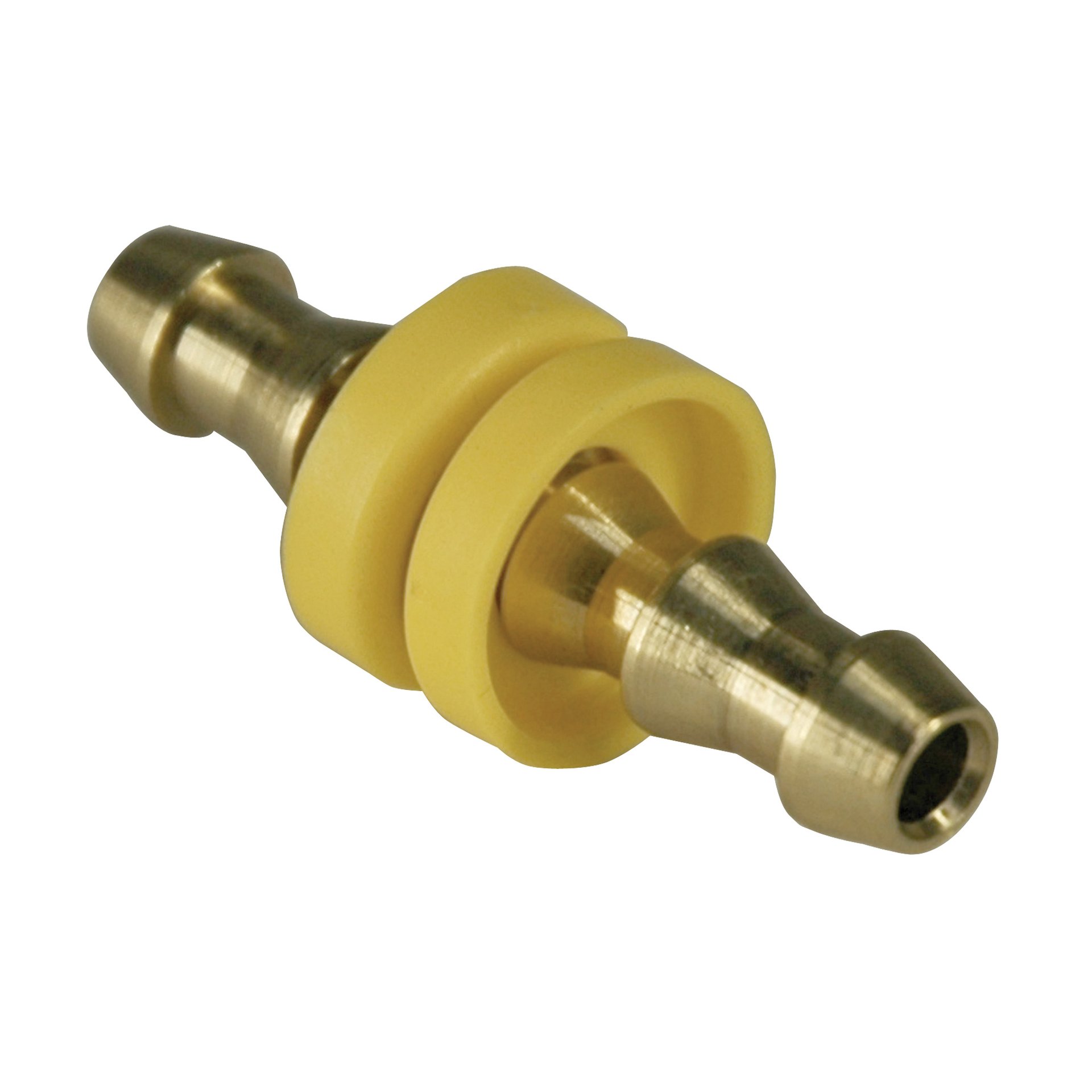 Hose Mender, 1/4" Inside Diameter Hose, Push-On, Brass. - Image 2