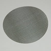 Extruder Screen, Circular, Stainless Steel, 2″ x 60 Mesh