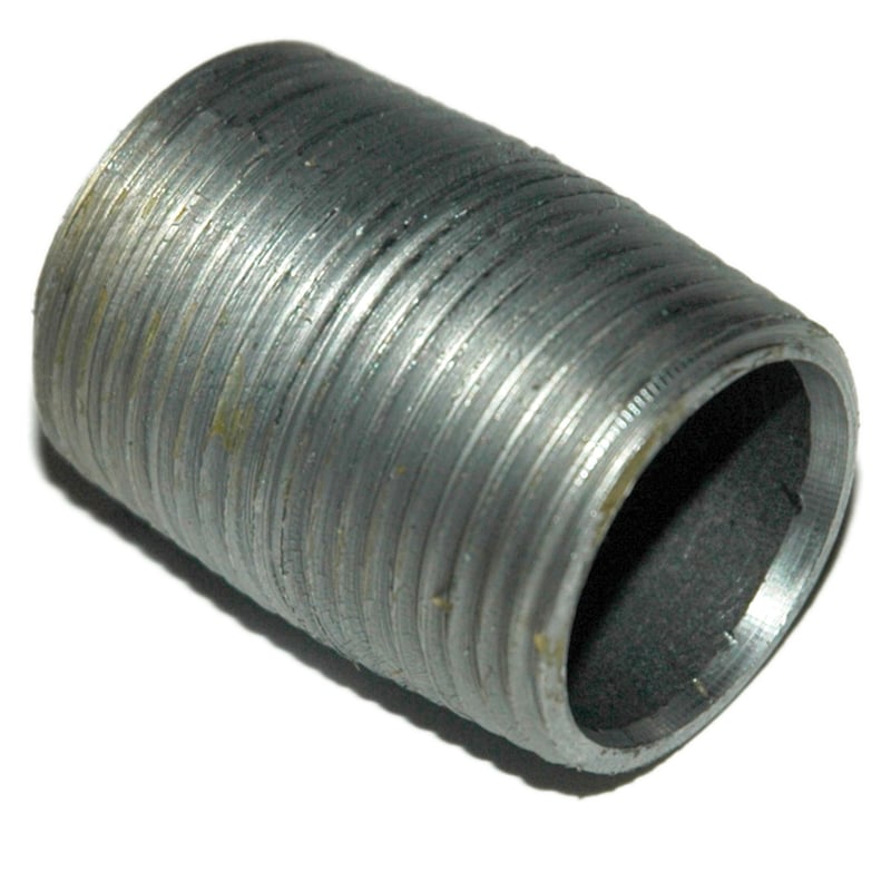 Pipe Nipple, 3/4″ NPT, Close, Black Steel