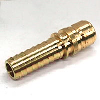 Plug, ST Series, 1″ Body, 1″ Hose Barb Straight, Brass