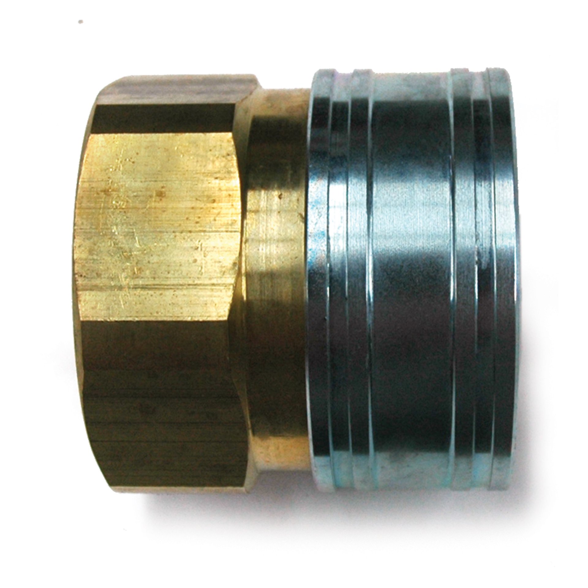 Coupler, ST Series, 1-1/2" Body, 1-1/2"-115 Female NPT, Brass - Image 2