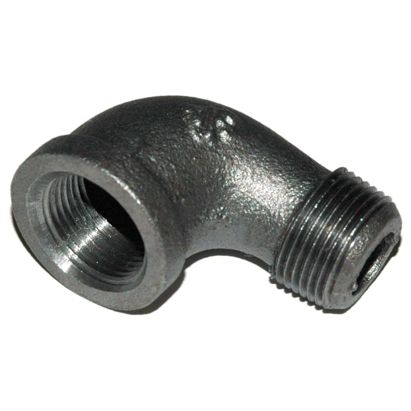 Elbow, Street, 90 Degree, 3/4″ NPT Black Steel