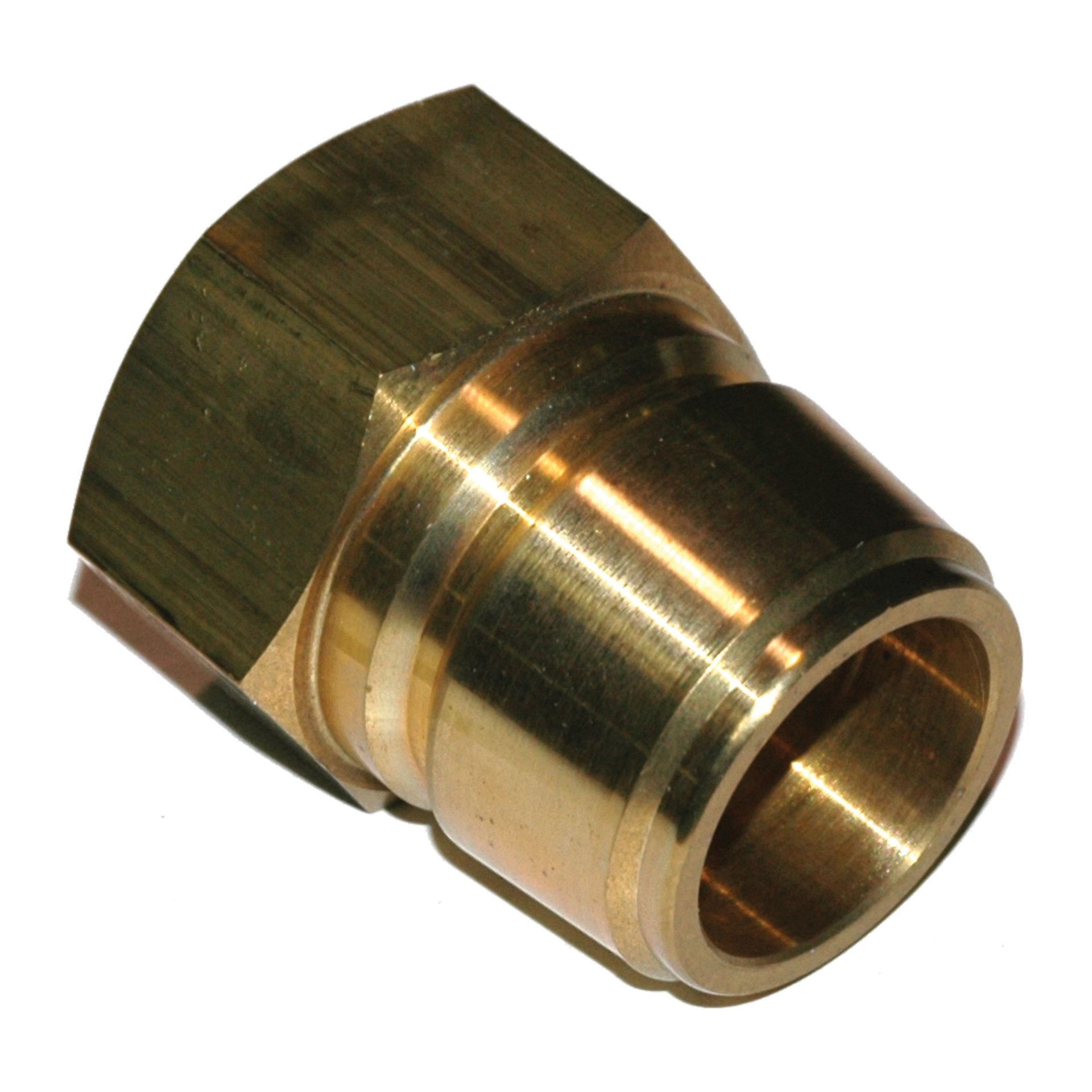 Plug, ST Series, 1-1/2" Body, 1-1/2"-115 Female NPT, Brass - Image 1