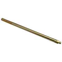 Plug, Water Extension, 200 Series, 1/4″ Passage, 11.5″ Length, 1/4″ NPT, Brass