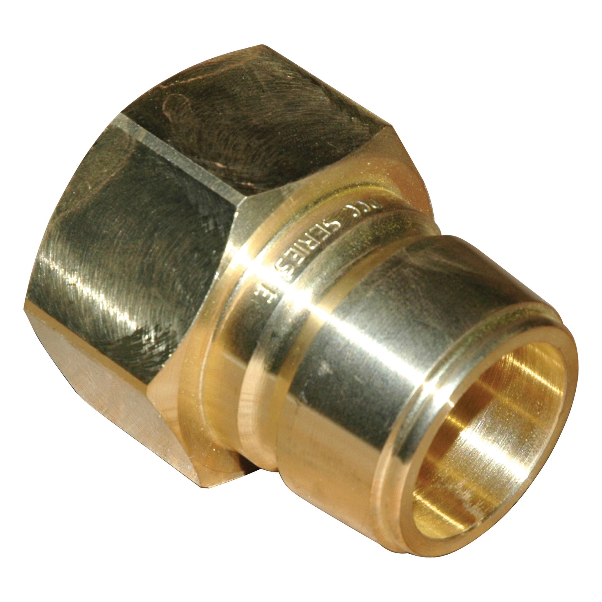 Plug, ST Series, 1-1/4" Body, 1-1/4"-115 Female NPT, Brass - Image 1