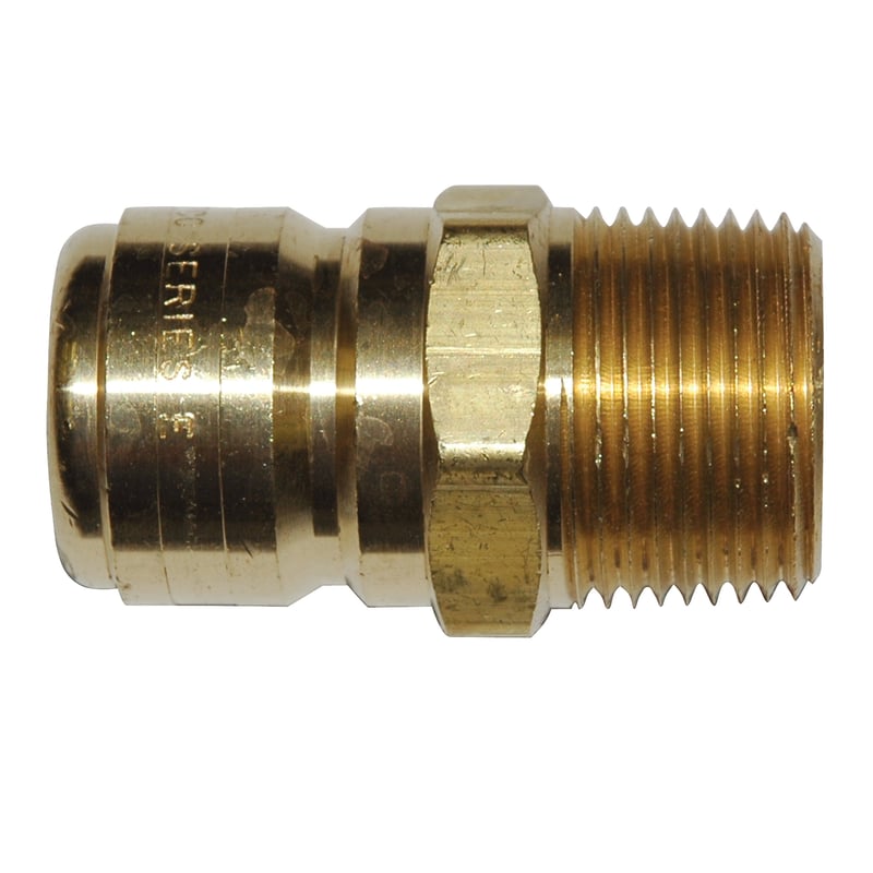 Plug, ST Series, 1-1/2″ Body, 1-1/2″-115 Male NPT, Brass