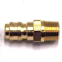 Plug, ST Series, 3/8" Body, 3/8"-18 Male NPT Brass - Image 2