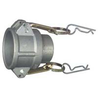 Cam & Groove Coupling, Type A 6″ Brass, Male Adapter x Female NPT Thread