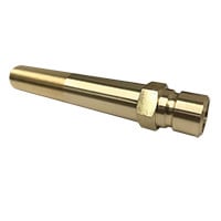 Plug, Water Extension, 500 Series, 1/2" Passage, 5.5" Length, 1/2" NPT, Brass - Image 1