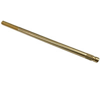 Plug, Water Extension, 300 Series, 3/8″ Passage, 11.5″ Length, 1/4″ NPT, Brass